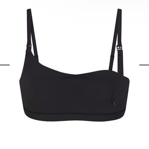 NWT SKIMS FITS EVERYBODY MATERNITY NURSING SCOOP BRALETTE in Onyx - Size L